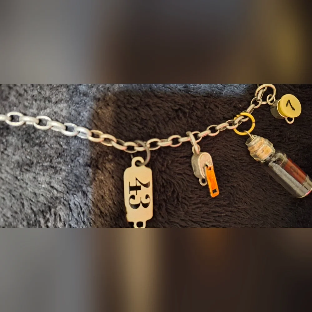 Charm necklace womens mens goth whymsygoth‎ witchy rave fairygoth punk grunge